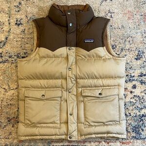 Vintage Patagonia Western-Style Puffer Vest